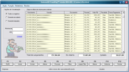 With Entersoft  FeastDay you can register your bills paid, payable, received and receivable.