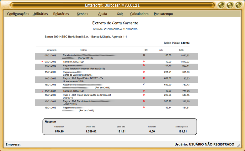 Le solde de votre compte est automatiquement mis  jour lors de l'enregistrement des paiements ou recettes